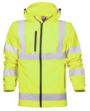 ARDON®REF501 HI-VIS SOFTSHELL JAKNA S SNEMLJIVIMI ROKAVI