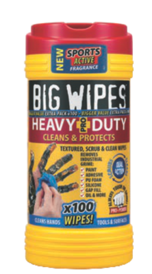 ČISTILNI VLAŽNI ROBČKI BIG WIPES HEAVY-DUTY 100 ROBČKOV