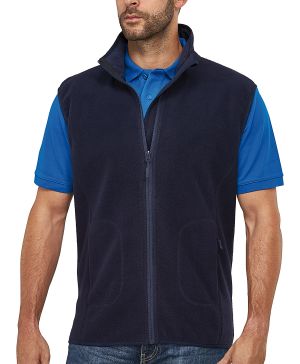 SOFT FLEECE VEST - TEHNIČNI MOŠKI DVOPLASTNI FLIS BREZROKAVNIK PROTECH 3000