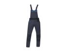 ARDON®4XSTRETCH HLAČE Z OPRSNIKOM / FARMER HLAČE - TEMNO SIVE